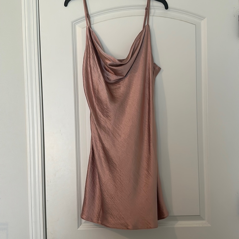 Pink Slip Dress